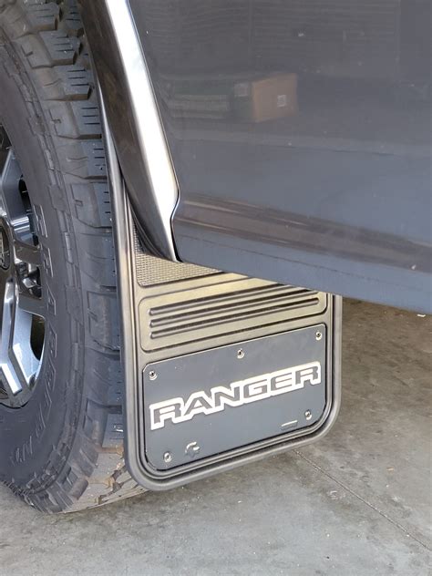 Truck Hardware Gatorback Mud Flaps Ford Ranger Logo