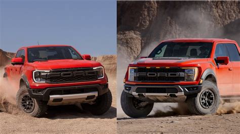 How The Ford Ranger Raptor Measures Up To The Real Raptor (Updated)