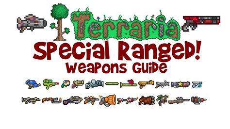 Best Terraria Ranger Loadout Guide! (Class Weapons, Armor & Accessories