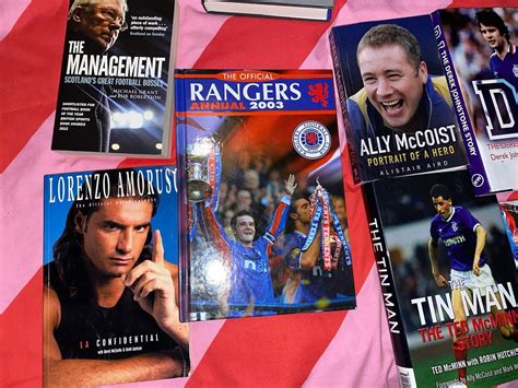 rangers fc books ebay