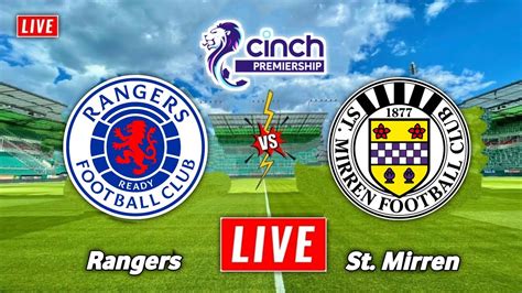 rangers fc vs st mirren live stream