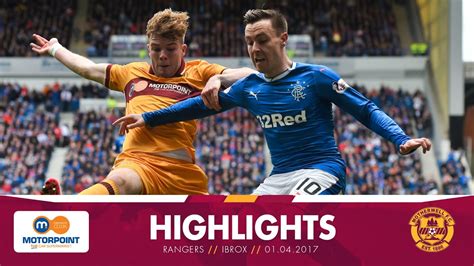 rangers highlights today youtube