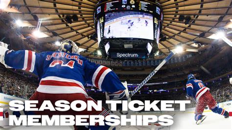 rangers hockey tickets