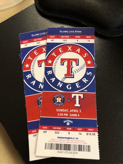 rangers tickets login