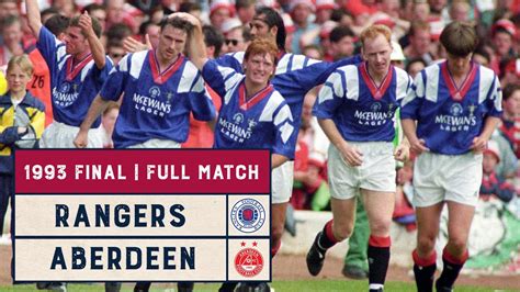 rangers v aberdeen scottish cup final