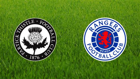 rangers v partick thistle fc results
