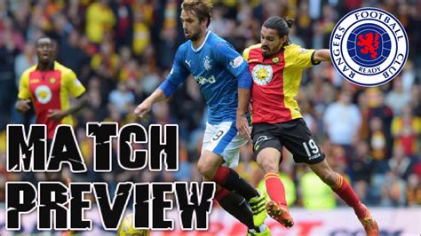 rangers v partick thistle match preview