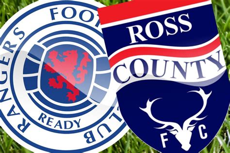 rangers v ross county score today
