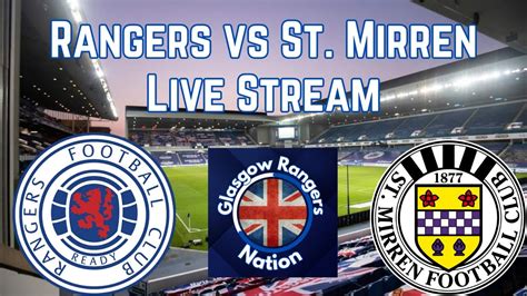 rangers vs st mirren live stream free