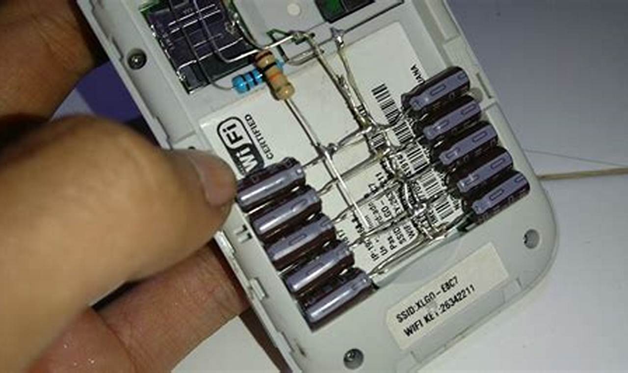 rangkaian baterai dummy huawei e5577