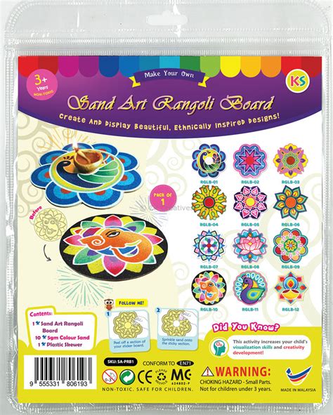 Rangoli Sand Art Kit
