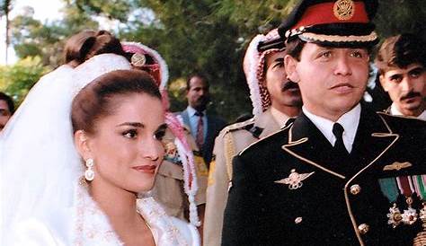 Il y a 25 ans Rania Al-Yassin épousait le prince Abdallah de Jordanie
