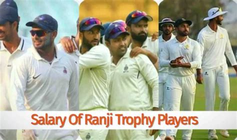 ranji cricket player salary