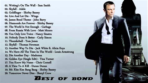 Top 10 Worst James Bond Songs Ranking YouTube