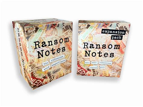 ransom notes game
