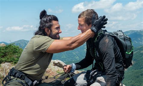 ranveer vs wild with bear grylls