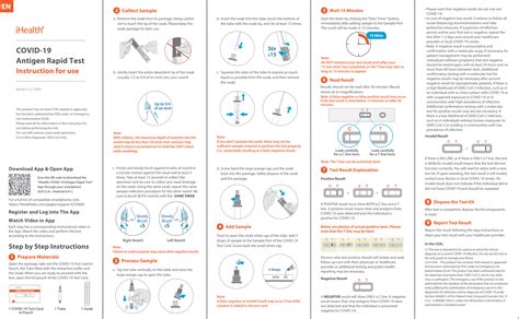 Rapid Test Instructions