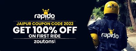 Get The Best Discount On Rides With Rapido Coupon Code Jaipur