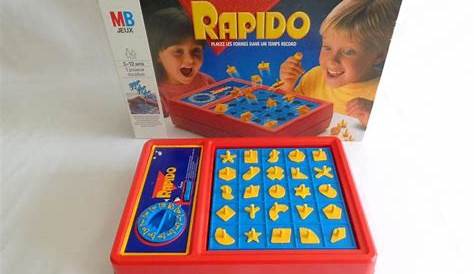Rapido Jeu MB 1993 jouets rétro jeux de société