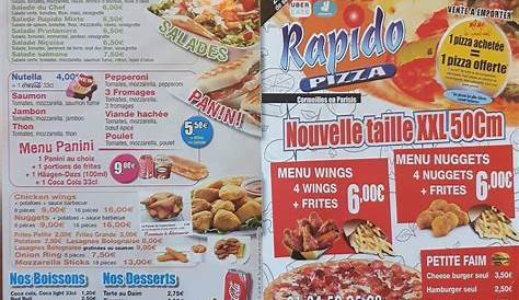 Pizzeria à CormeillesenParisis (95) Rapido Pizza, c