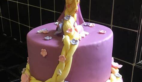Rapunzel Birthday Cake Designs Bolo Safari