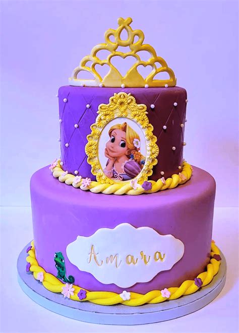 Rapunzel Cake Design