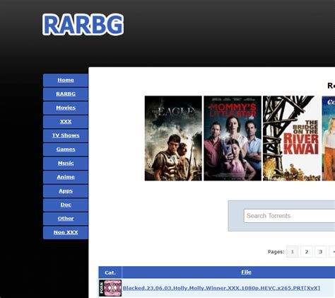 rarbg torrents shut down
