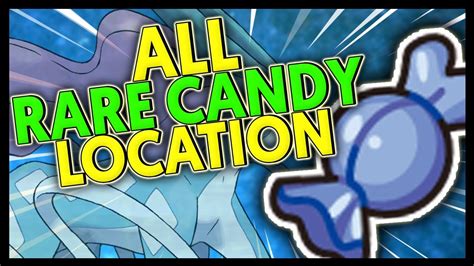 rare candy locations crystal