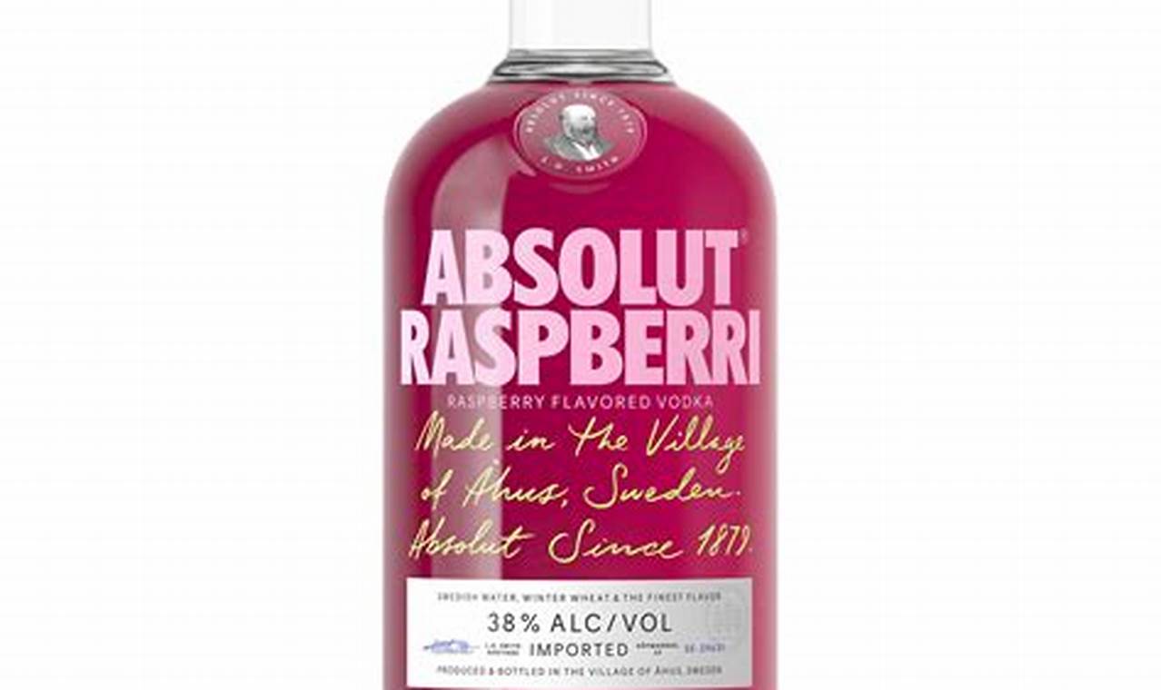 raspberry absolut vodka recipes