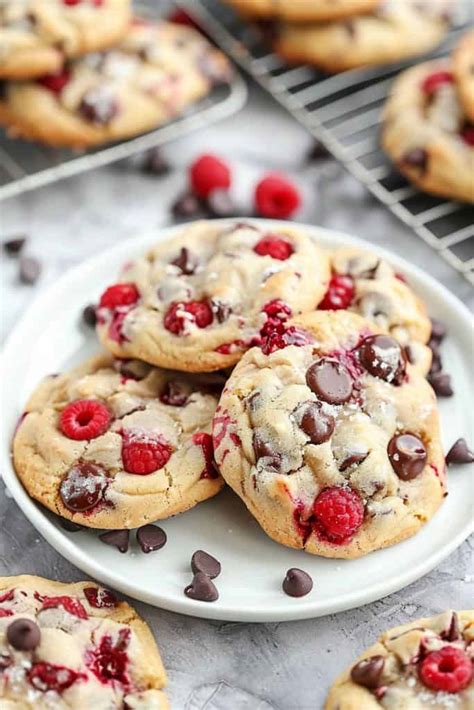 raspberry chocolate chips