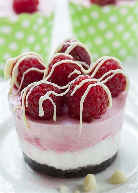 Raspberry Desserts No Bake