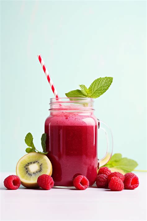 Raspberry Detox Juice