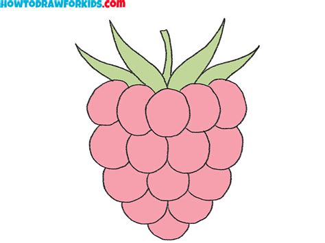 Raspberry Drawing Art