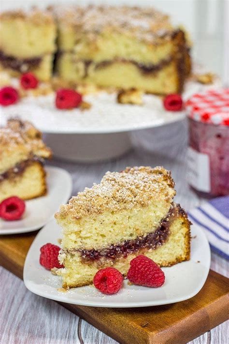 Raspberry Jam Coffee Cake