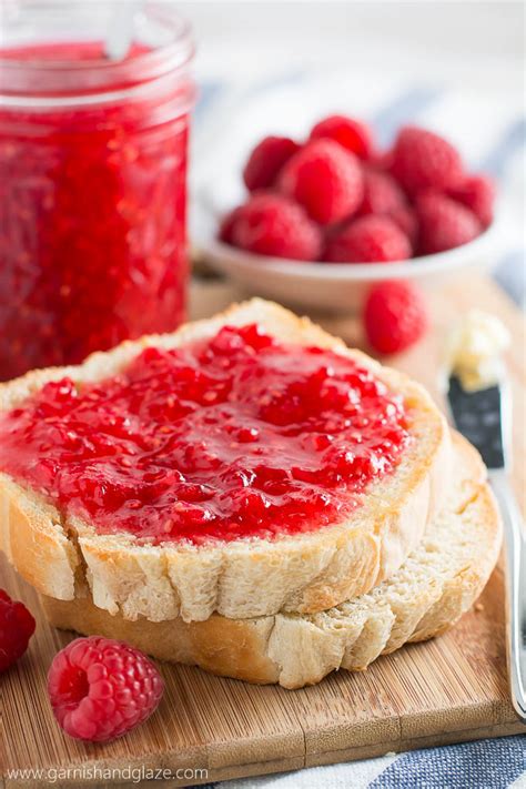 Raspberry Jello Freezer Jam