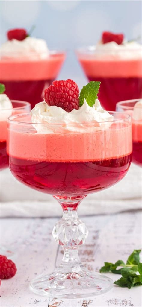 Raspberry Jello Glaze