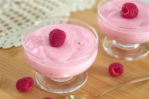 Raspberry Milk Dessert