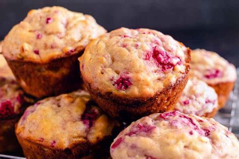 Raspberry Muffins Easy Healthy