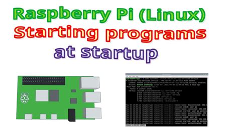 raspberry pi automatically start program on boot