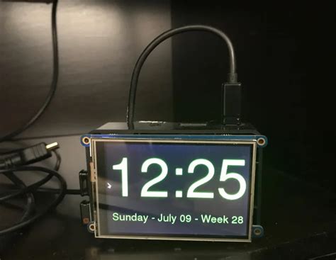 Raspberry Pi Countdown Clock