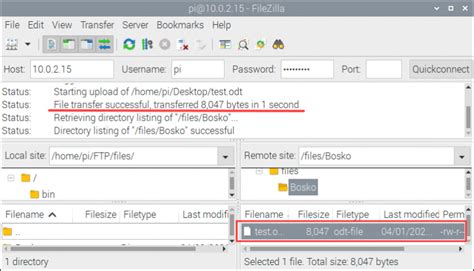 Raspberry Pi Ftp Server Filezilla