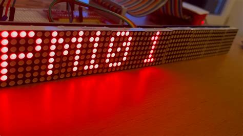 Raspberry Pi Max7219 Clock