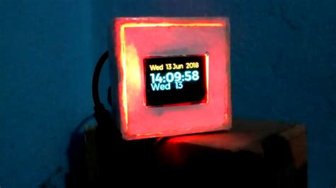 Raspberry Pi Oled Clock