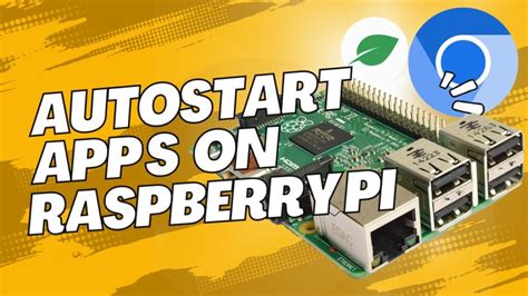 raspberry pi program autostart