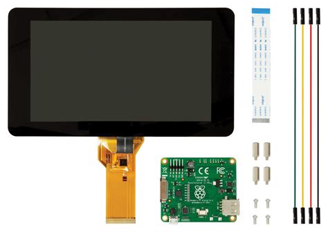 raspberry pi touchscreen display