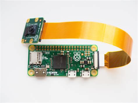 Raspberry Pi Zero W Camera Connector