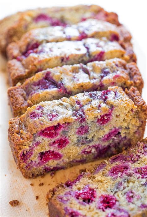Raspberry Quick Bread MakeAhead Brunch Recipes POPSUGAR Food Photo 14
