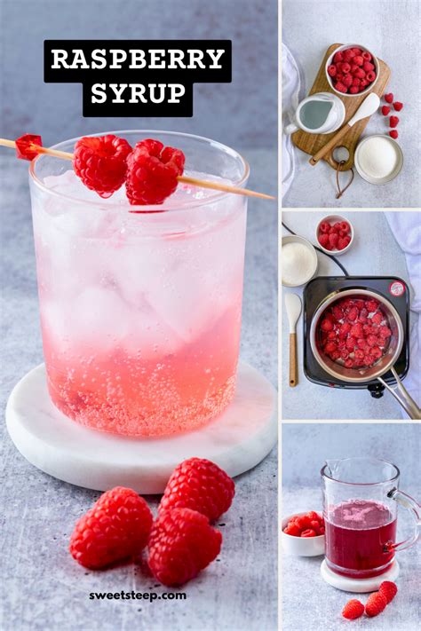 Raspberry Simple Syrup For Drinks