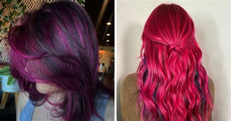 Raspberry Soda Hair