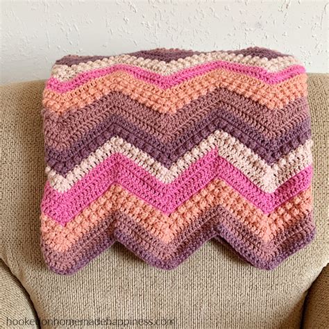 Raspberry Stitch Baby Blanket Pattern